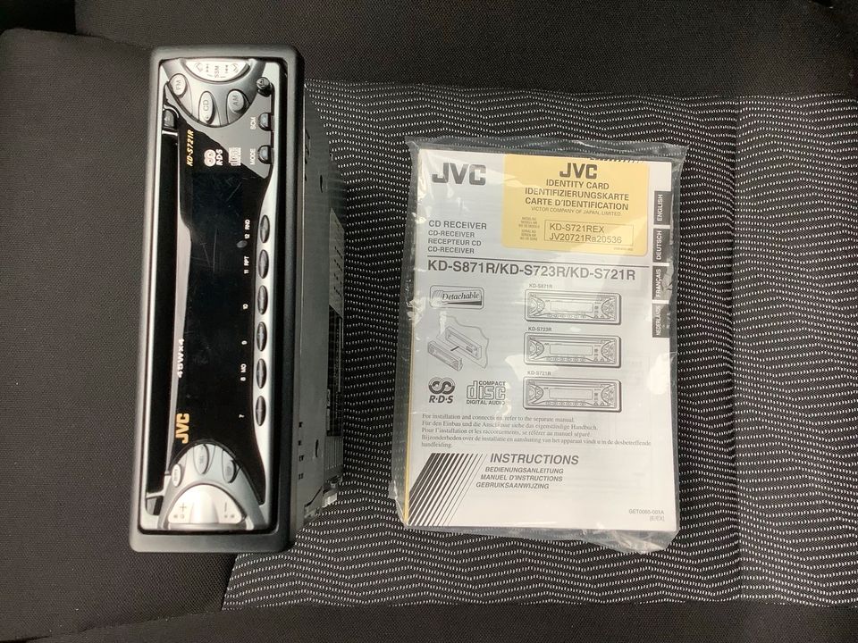 JVC KD-S721R CD Receiver Autoradio Radio Bedienugnsanleitung in Lengerich