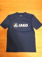 Wie neu! - JAKO Sport-T-Shirt, stahlblau, Gr. 152 Sachsen-Anhalt - Schkopau Vorschau