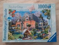 Ravensburger Puzzle 1000 Teile Snowdrop Cottage Country Coll. Dithmarschen - Nordhastedt Vorschau