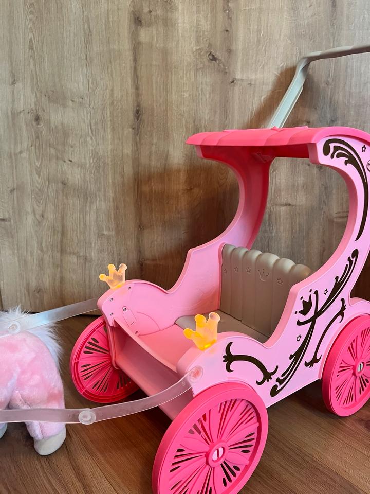 Baby Annabell Little Sweet Kutsche und Pony und Prinzessin in Hinte
