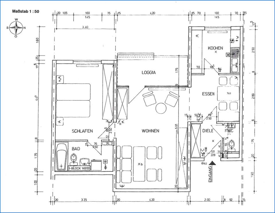 Bezugsfreie 2,5 Zi. Wohnung in Konstanz, mit Balkon, Aufzug und TG-Platz! in Konstanz