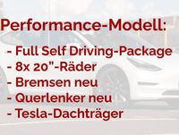 Tesla Model 3 Allradantrieb mit Dualmotor Performa... Frankfurt am Main - Nordend Vorschau