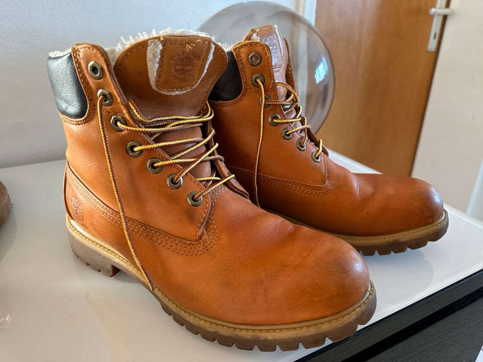 Original Timberland Boots Leder Stiefel Herren 43 in Oberhausen