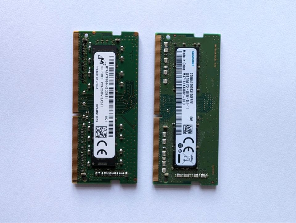Laptop Arbeitsspeicher RAM 8GB SO-DIMM DDR4-2666 in Sarstedt
