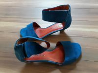 Blaue Sandalen von Tamaris Größe 39 Sachsen - Wilthen Vorschau