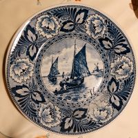 Wandteller Delfts Porzellan Durchmesser 23cm Niedersachsen - Bockenem Vorschau