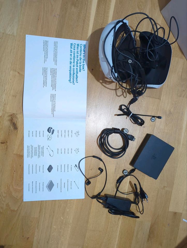 PS4 VR Headset - Original-Komplettpaket inkl. Kamera + OVP in Remagen