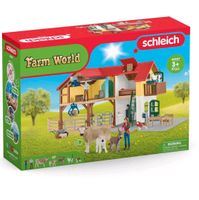 SCHLEICH Farm World Bauernhof 42407 Tiere Haus Cafe NEU Rostock - Gehlsdorf Vorschau