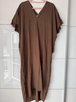 Leinenkleid von Zara Größe XS braun Oversize geschnitten Hessen - Schwalmstadt Vorschau