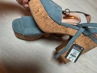 Schuhe Pumps highheels neu primark grösse 39 blau Vahr - Neue Vahr Nord Vorschau