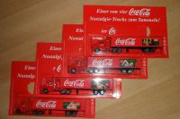 Coca-Cola Mini Truck / Minitruck 4 Stück Nostalgie 1:87 NEU/OVP Hessen - Großalmerode Vorschau