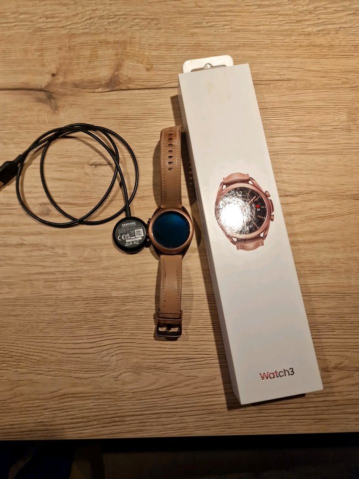 Smartwatch Samsung Galaxy Watch 3 Rosegold in Wuppertal