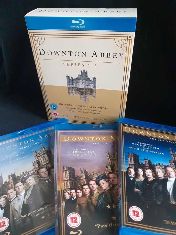 Downton Abbey Series 1-3 (1/2/3) UK Blu-ray Set inkl. Bonus in Frankfurt am Main