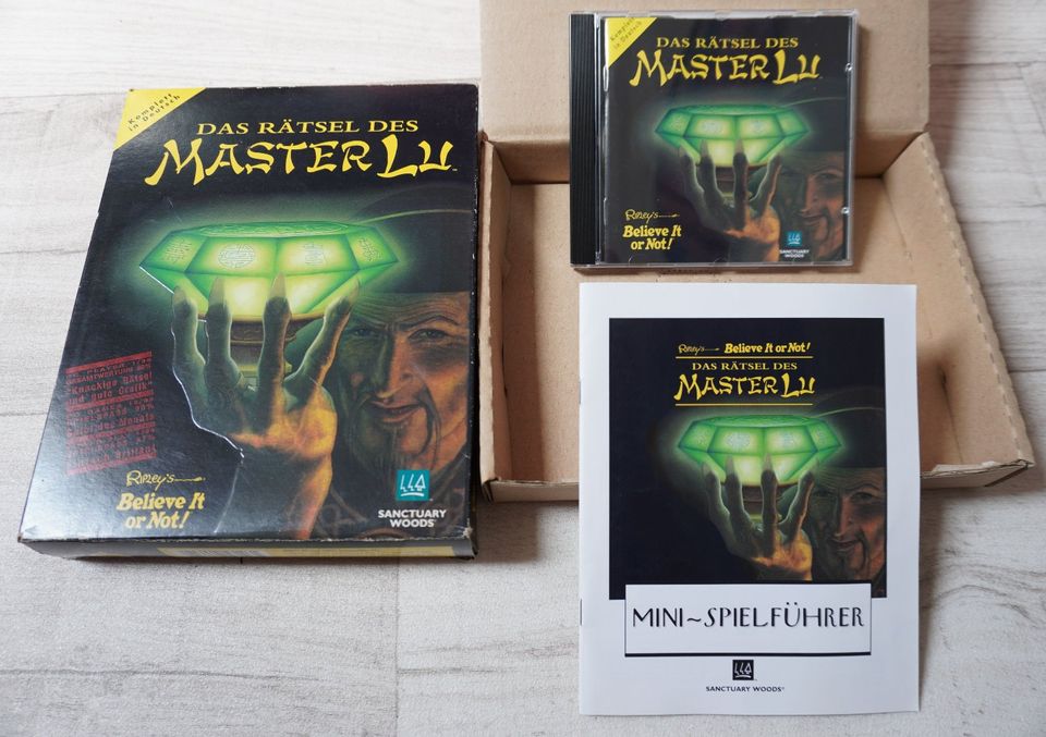 Das Rätsel des Master Lu - für PC 1995 Big-Box in Rellingen