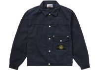 Supreme Stone Island Denim Trucker Navy Größe XL Düsseldorf - Benrath Vorschau