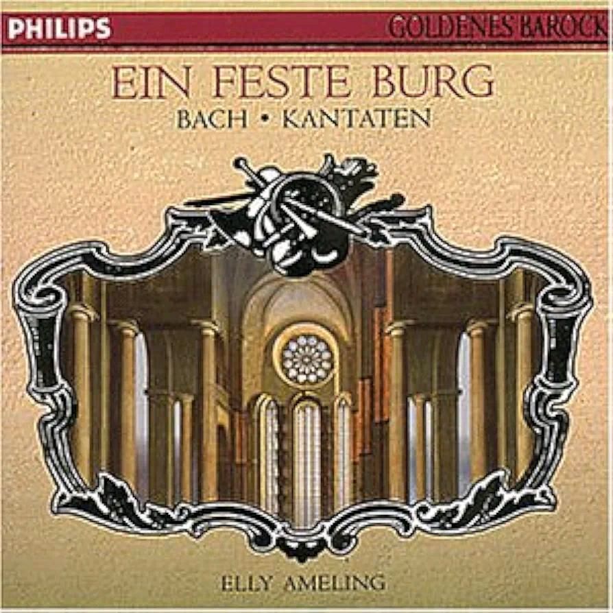 Goldenes Barock CD Elly Ameling Bach Kantaten in Hildesheim