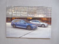 Prospekt VW Passat B8 Limousine Variant  ungelesen !!! Niedersachsen - Uelzen Vorschau