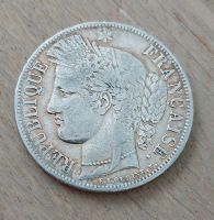 5 Francs Ceres 1850A Silbermünze Frannreich Nordrhein-Westfalen - Bornheim Vorschau