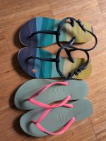 2 Paar Havaianas 35 36blau neonpink türkis Pankow - Prenzlauer Berg Vorschau