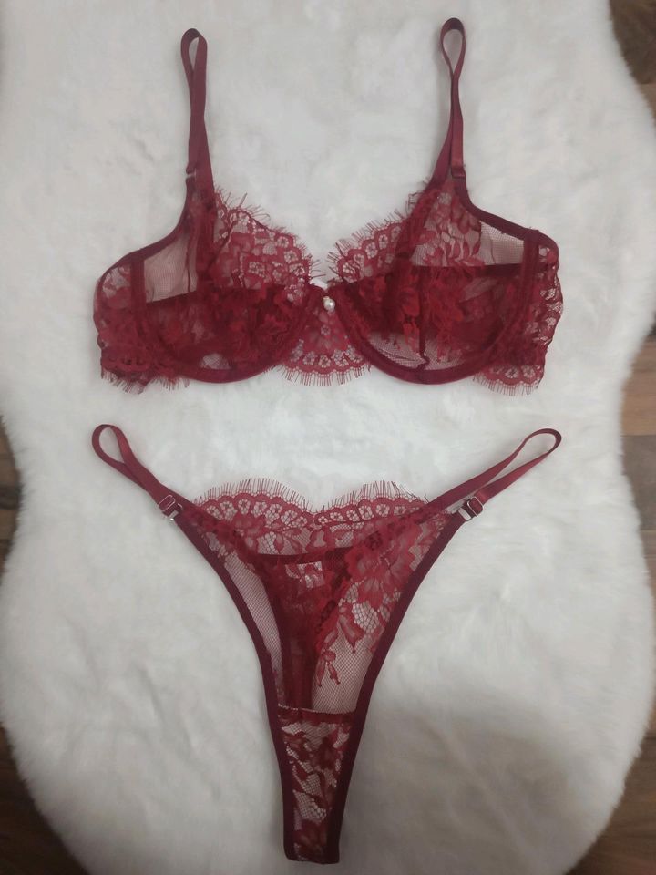 Shein Dessous Set rot Gr.S neu in Wistedt