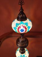 Mosaiklampe Tischlampe orientalische, weiss bunt Hessen - Waldems Vorschau