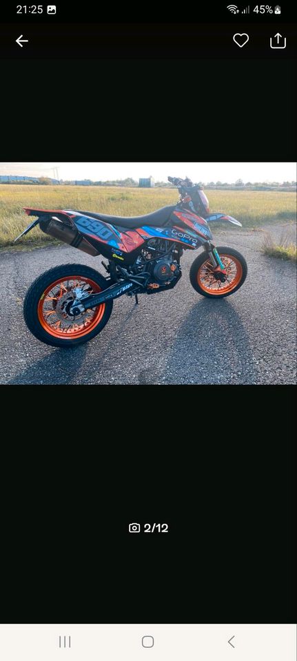 KTM SUPERMOTO in Zehdenick