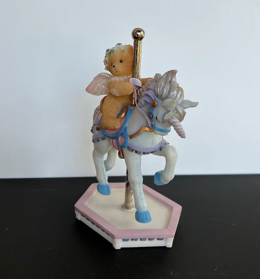 Cherished Teddies CRYSTAL Karussell Einhorn Engel in Seeheim-Jugenheim