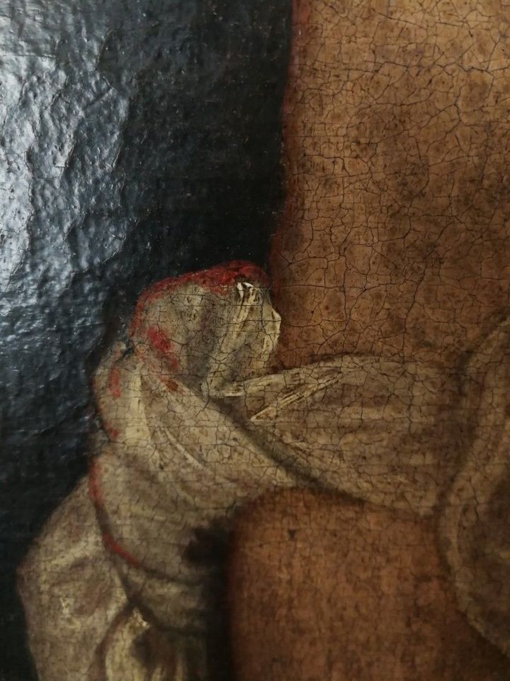 17.Jh. Heiligen Gemälde Jesus Christus Ölbild Ölgemälde alt Bild in Erfurt