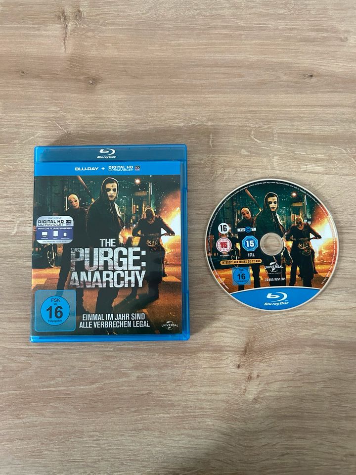 Blu-ray The Purge Anarchy in Scholen