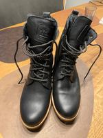 Stiefel 41 Panama Jack schwarz Leder Fell München - Hadern Vorschau