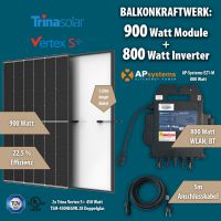 ☀️ Balkonkraftwerk: 900W Module + 800W EZ1-M inkl. Halterung ☀️ Niedersachsen - Braunschweig Vorschau