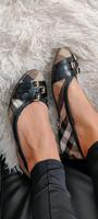 BURBERRY Ballerinas 39, Flipflops 39 & Bluse S Hessen - Neukirchen Vorschau