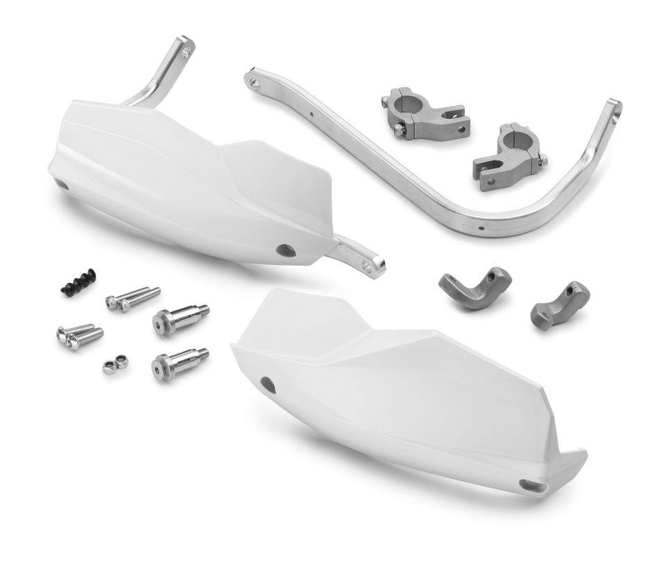 KTM DUKE 125/390 - HANDSCHUTZKIT WEISS - NEU - 9010297924428 in Würzburg