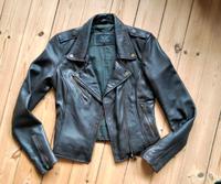 Echtleder Jacke Zara Gr. XS mit elastischen Einsätzen am Rücken Hamburg-Mitte - Hamburg Hamm Vorschau