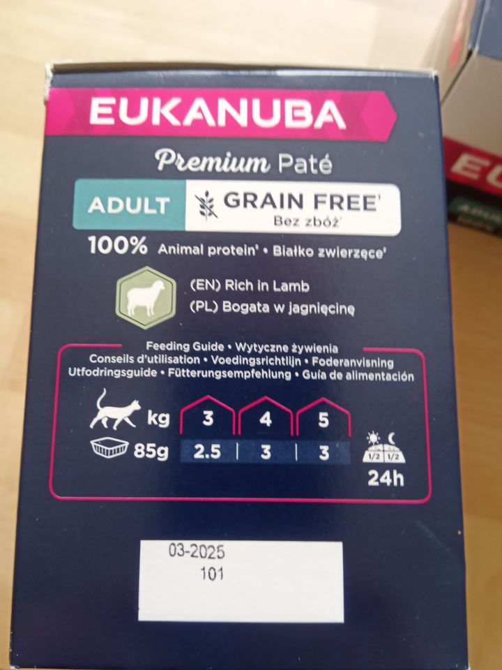 34x 85g EUKANUBA Premium Paté Katzenfutter in Bielefeld