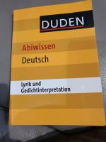 Lyrik und Gedichtinterpretation Duden Abiwissen Deutsch Bayern - Immenreuth Vorschau