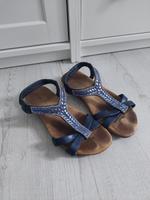 Street Shoes Damensandale Sommersandale Gr. 40 blau Berlin - Tempelhof Vorschau