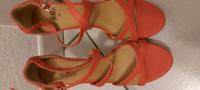 Pumps von H&M, Gr. 36, orangerot, ideal für Abiball oder Hochzeit Nordrhein-Westfalen - Eschweiler Vorschau