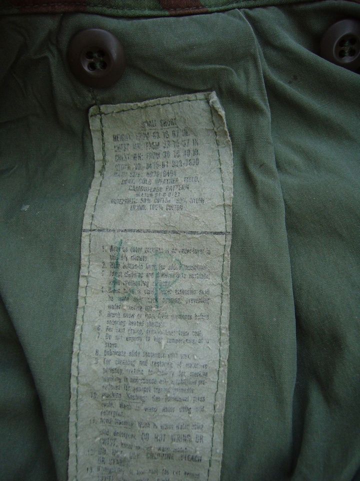 US Army Parka  M 65  Small-Short in Bad Kissingen