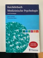 Kurzlehrbuch Medizinische Psychologie und Soziologie - Thieme Stuttgart - Vaihingen Vorschau