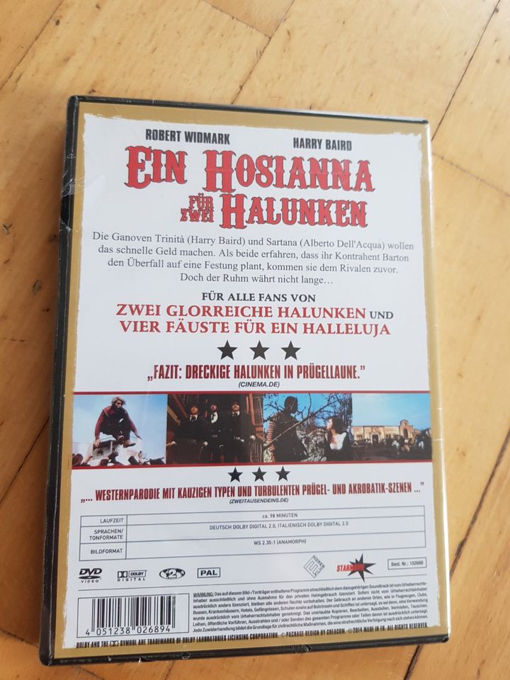 DVD Ein Hosianna für zwei Halunken Neu Klassiker für 5 Euro in Mönchengladbach