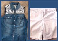 Jeansbluse, Gr. S⭐️ Stradivarius             & Short ⭐️ Hallhuber Bayern - Neuburg a.d. Donau Vorschau