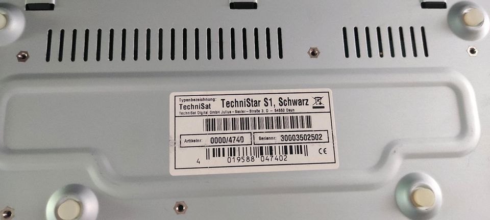 TechniSat TechniStar S1, schwarz in Welver