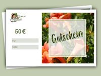 50 € Geschenkgutschein für Gartenpflanzen Niedersachsen - Bad Zwischenahn Vorschau