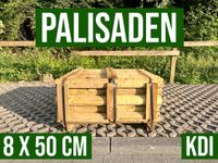 Palisaden Holzpalisade Beeteinfassung Rundholz - 8 x 50 - KDI Nordrhein-Westfalen - Lennestadt Vorschau