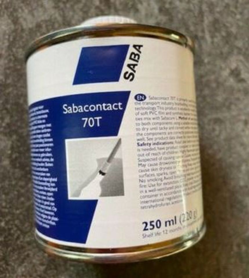 Sabacontact 70 T Zelt Planenkleber 250 ml in Taufkirchen Vils