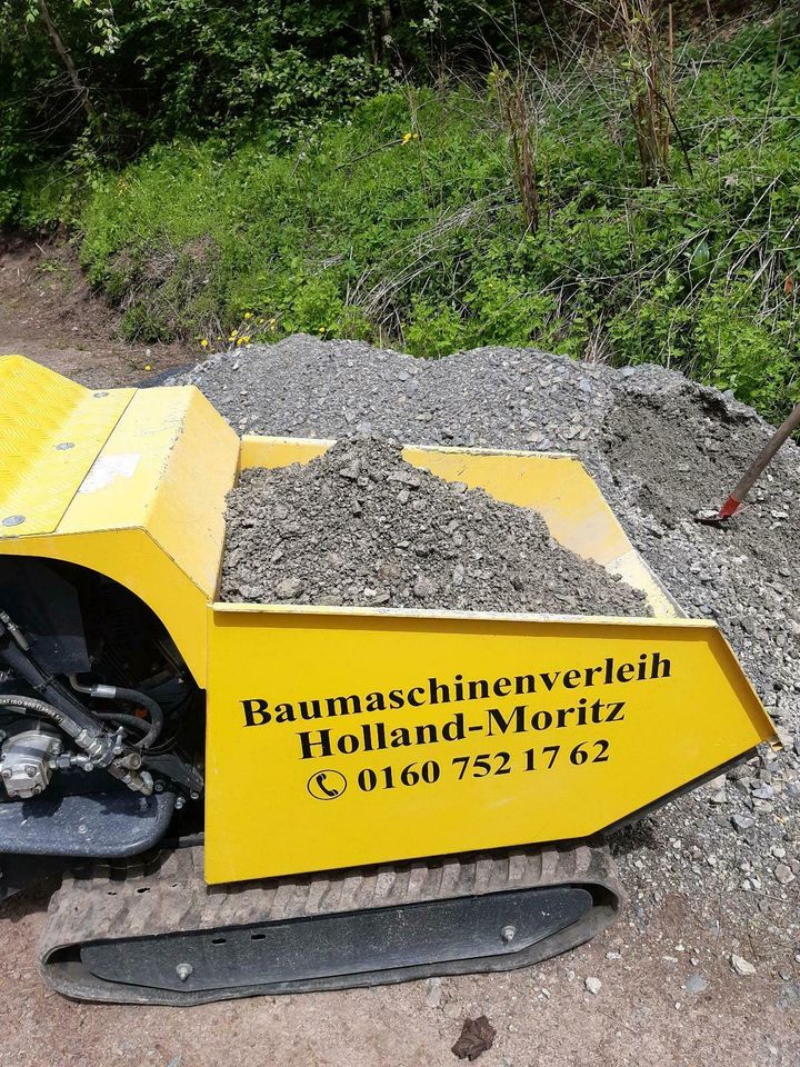 Kettendumper in Steinbach-Hallenberg (Thüringer W)