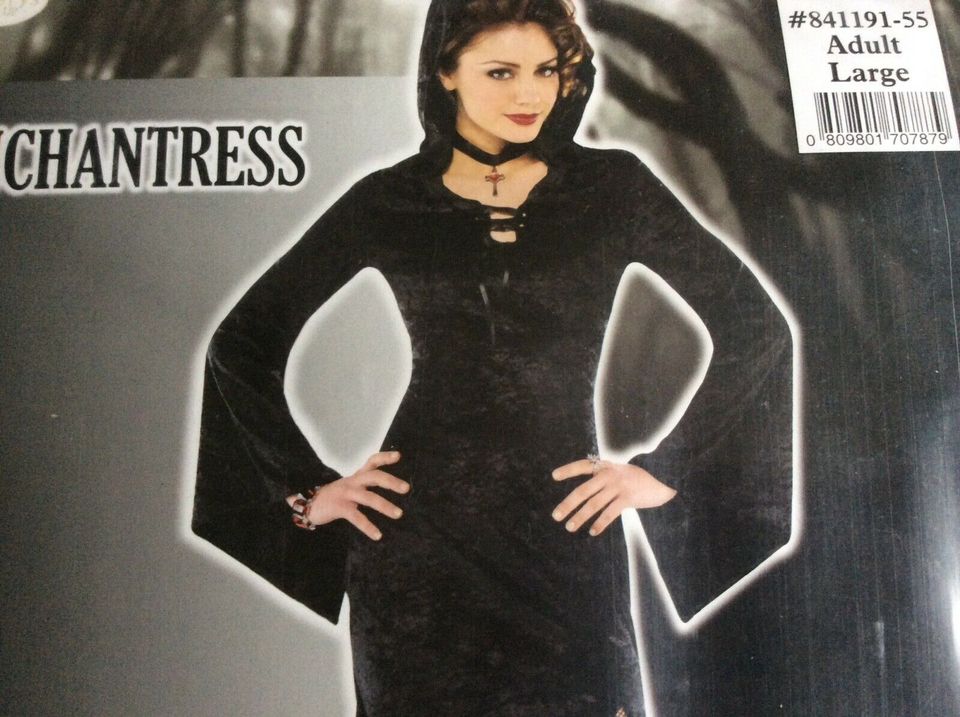 Halloween Kostüm Karneval Enchantress Kleid Grusel Größe M–L NEU in Enger