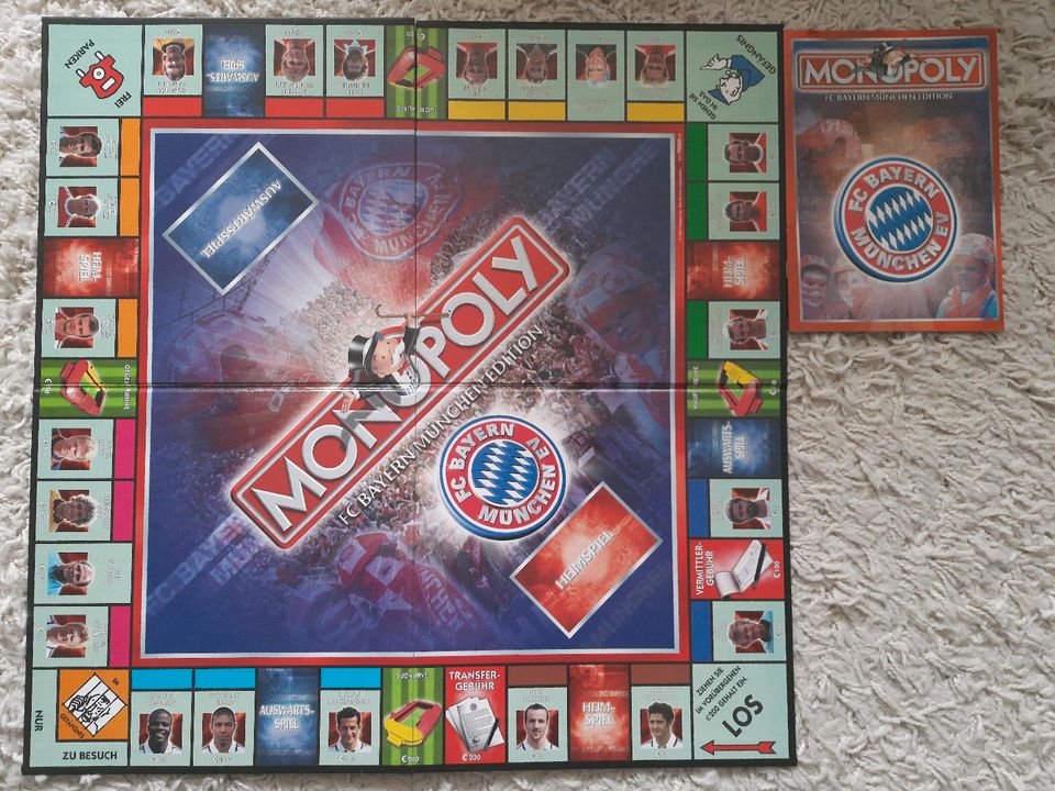 FC Bayern Monopoly Quiz Puzzle Schal Feuerzeug Cap LKW Fan Paket in Au