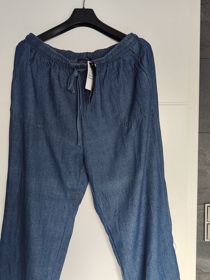 NEU Damen Hose Jeans weit 40-44 XL-XXL  Schlupfhose Schlupfjeans in Homberg (Efze)